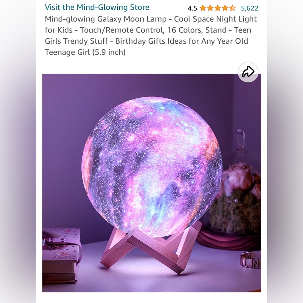 Mind Glowing Galaxy Lamp